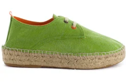 Abarca Shoes Alpargatas De Verano^Blucher Terra Pistacho