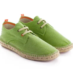 Abarca Shoes Alpargatas Con Cordones^Blucher Terra Pistacho