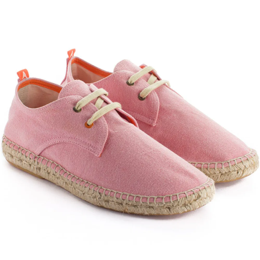 Abarca Shoes Alpargatas Con Cordones^Blucher Terra Rosa