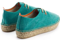 Abarca Shoes Alpargatas Con Cordones^Blucher Terra Verde