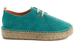 Abarca Shoes Alpargatas De Verano^Blucher Terra Verde