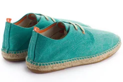 Abarca Shoes Alpargatas Con Cordones^Blucher Terra Verde