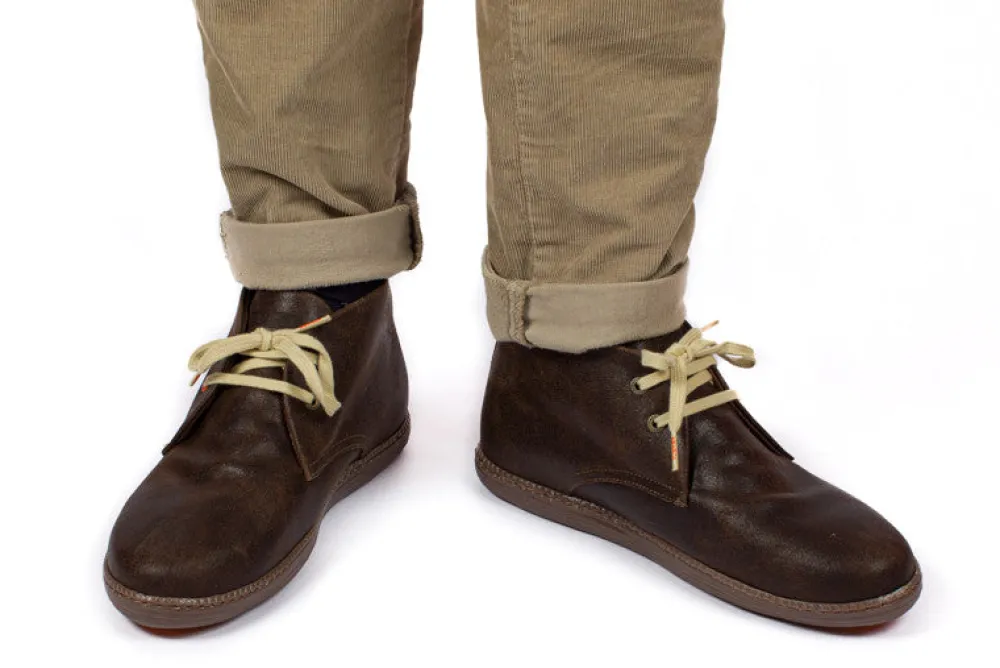 Abarca Shoes Botas De Piel^Bota De Piel Taupe