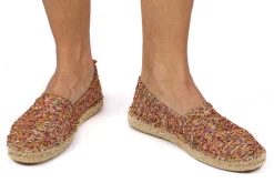 Abarca Shoes Alpargatas Camping^Camping Farese Rojo