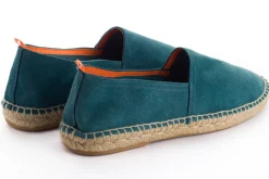 Abarca Shoes Alpargatas De Verano^Camping Piel Aguamar