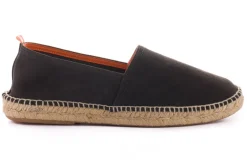 Abarca Shoes Alpargatas Yute^Camping Piel Antracita