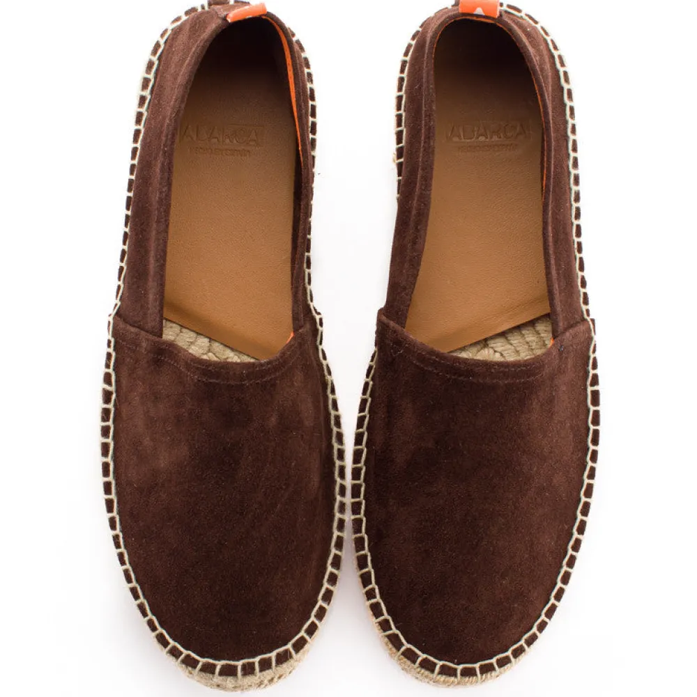 Abarca Shoes Alpargatas Yute^Camping Piel Chocolate