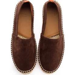Abarca Shoes Alpargatas De Verano^Camping Piel Chocolate
