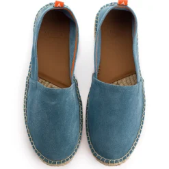Abarca Shoes Alpargatas Yute^Camping Piel Cielo