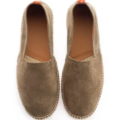 Abarca Shoes Alpargatas De Verano^Camping Piel Kaki 19