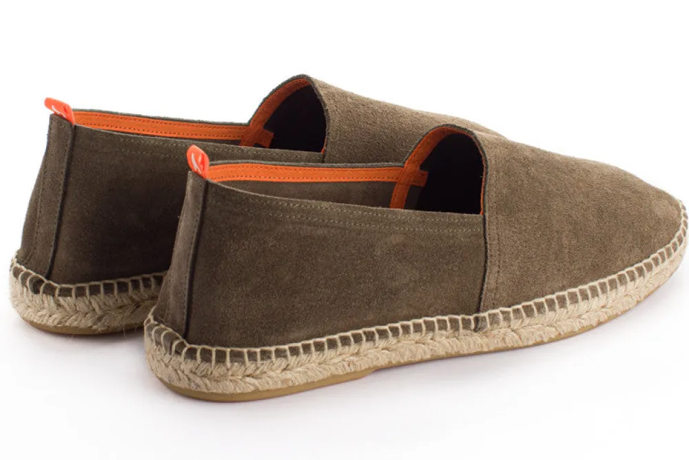 Abarca Shoes Alpargatas Camping^Camping Piel Kaki 19