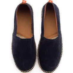 Abarca Shoes Alpargatas De Verano^Camping Piel Marino 19