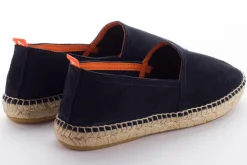Abarca Shoes Alpargatas De Verano^Camping Piel Marino 20