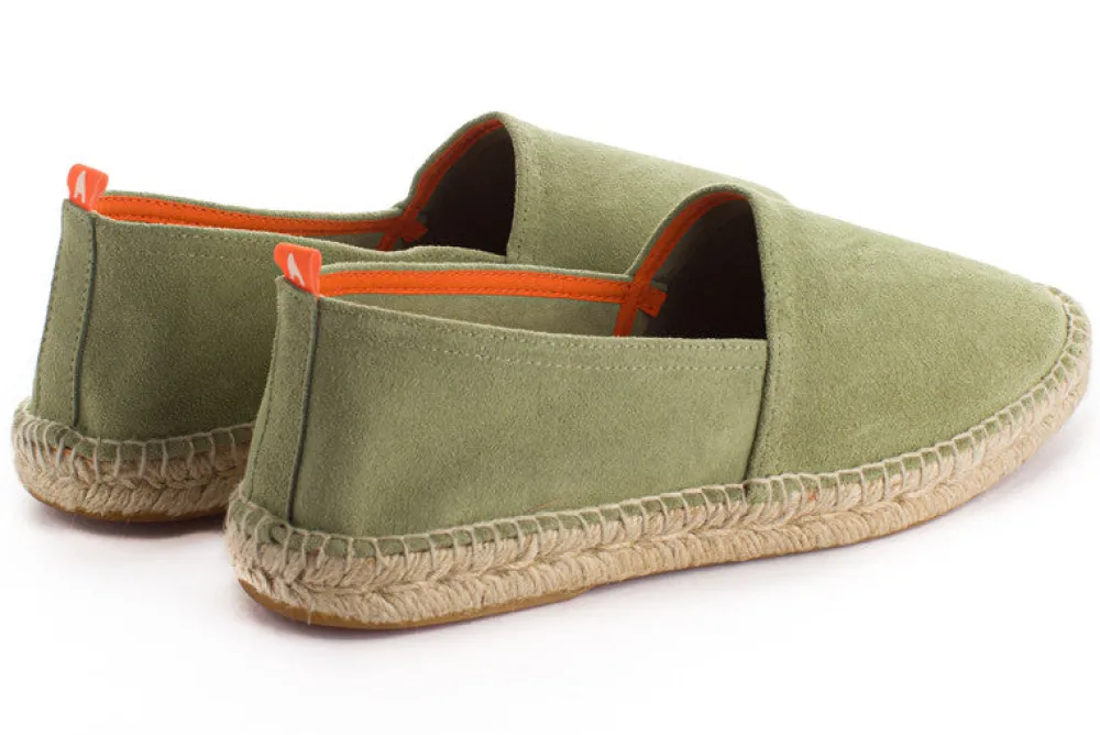 Abarca Shoes Alpargatas De Verano^Camping Piel Menta