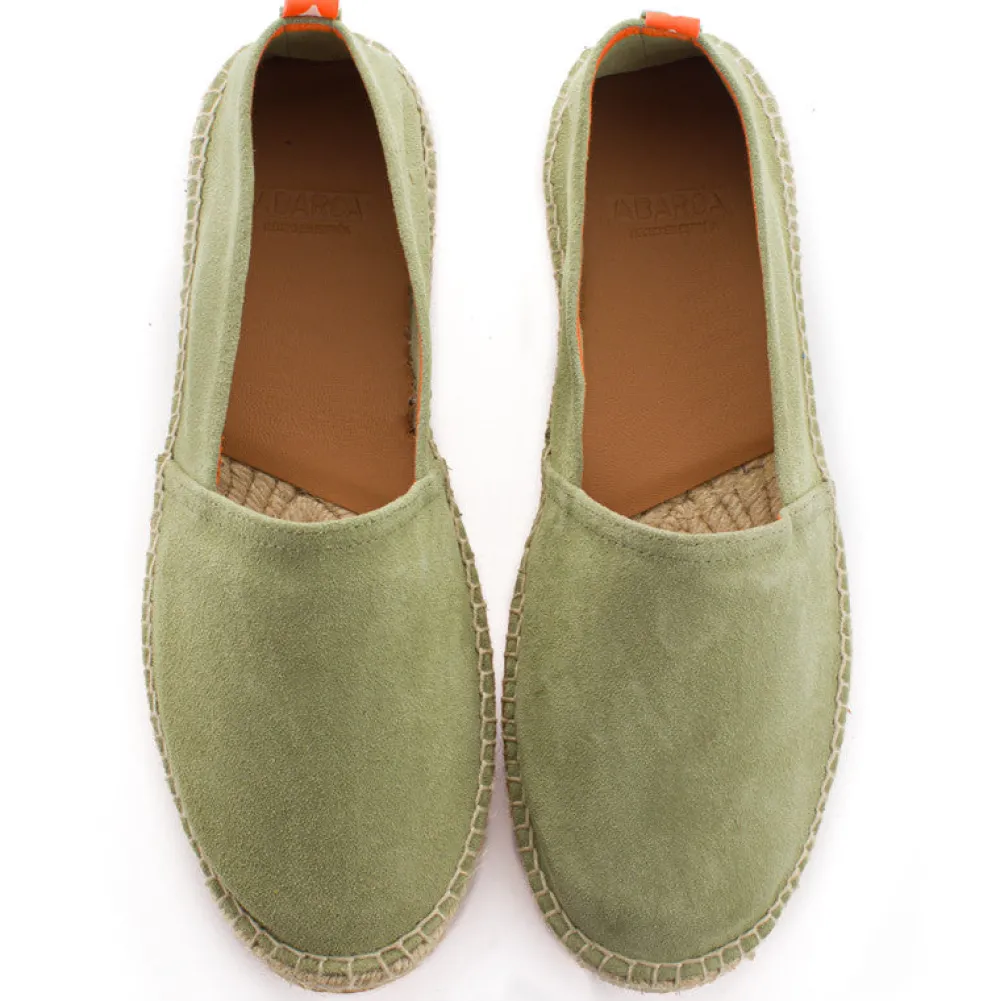 Abarca Shoes Alpargatas De Verano^Camping Piel Menta