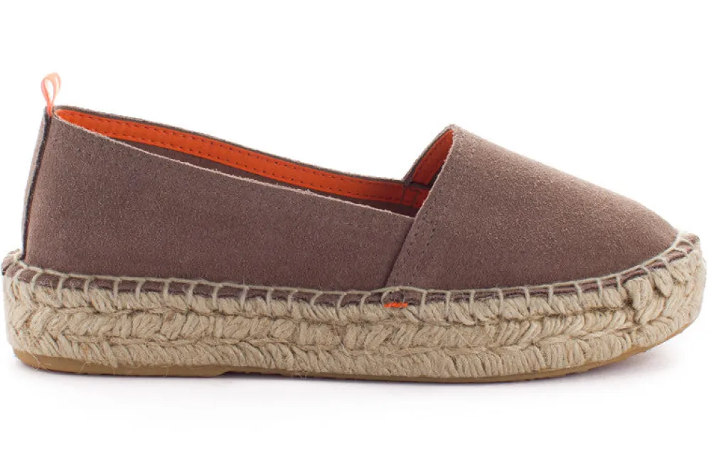 Abarca Shoes Alpargatas De Verano^Camping Piel Topo 17