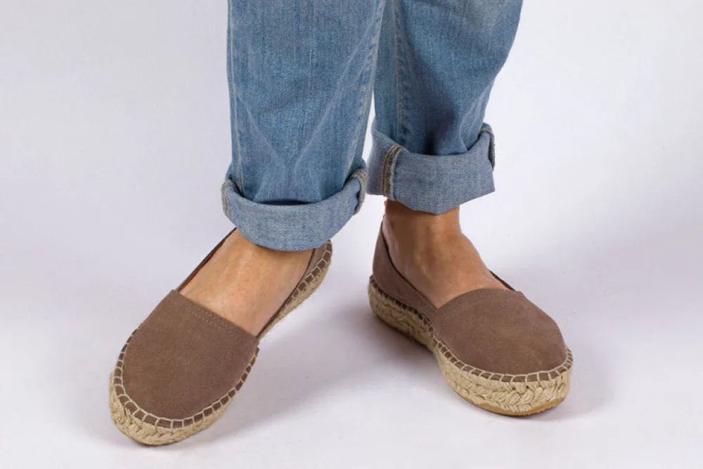 Abarca Shoes Alpargatas De Verano^Camping Piel Topo 17