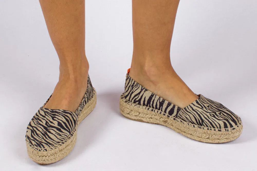 Abarca Shoes Alpargatas De Verano^Camping Terra Cebra