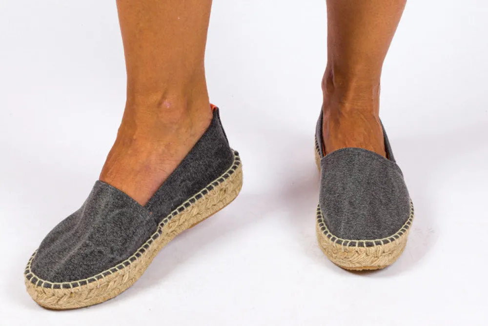Abarca Shoes Alpargatas De Verano^Camping Terra Negro