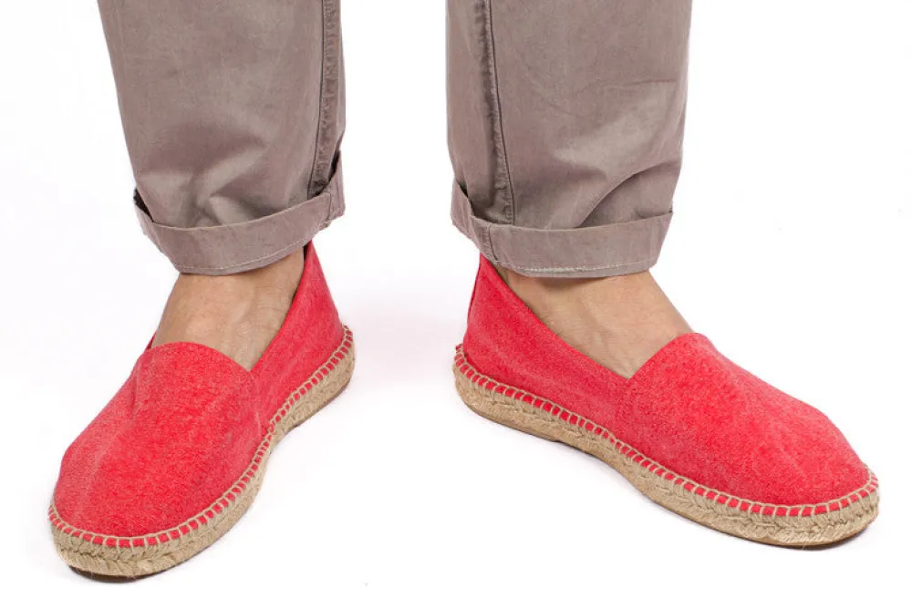 Abarca Shoes Alpargatas De Verano^Camping Terra Rojo