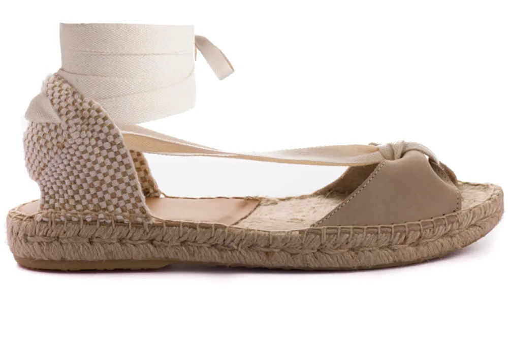 Abarca Shoes Menorquinas^Menorquinas Cinta Nobuck Hielo