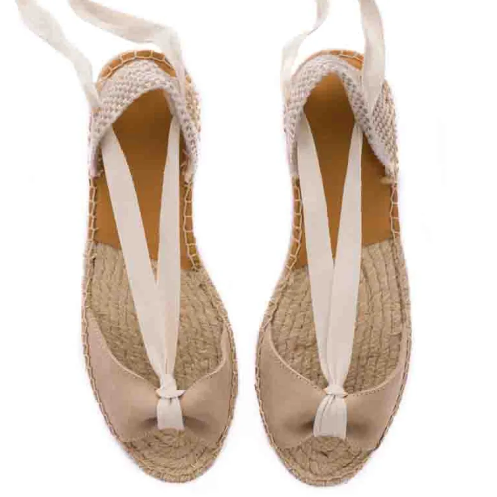 Abarca Shoes Menorquinas^Menorquinas Cinta Nobuck Hielo