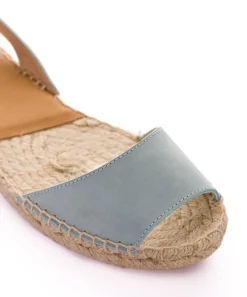 Abarca Shoes Alpargatas Yute^Menorquinas Nobuck Celeste