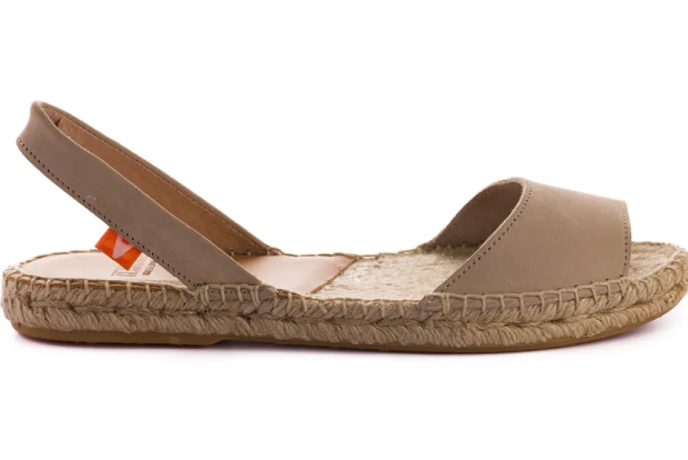 Abarca Shoes Alpargatas De Verano^Menorquinas Nobuck Hielo