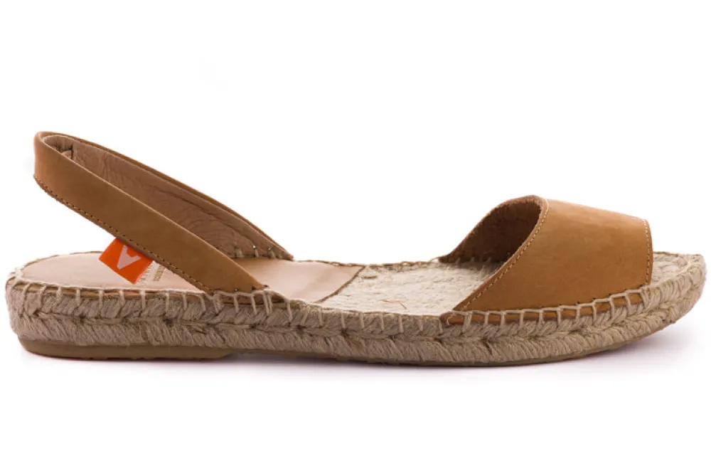 Abarca Shoes Alpargatas De Verano^Menorquinas Nobuck Nuez