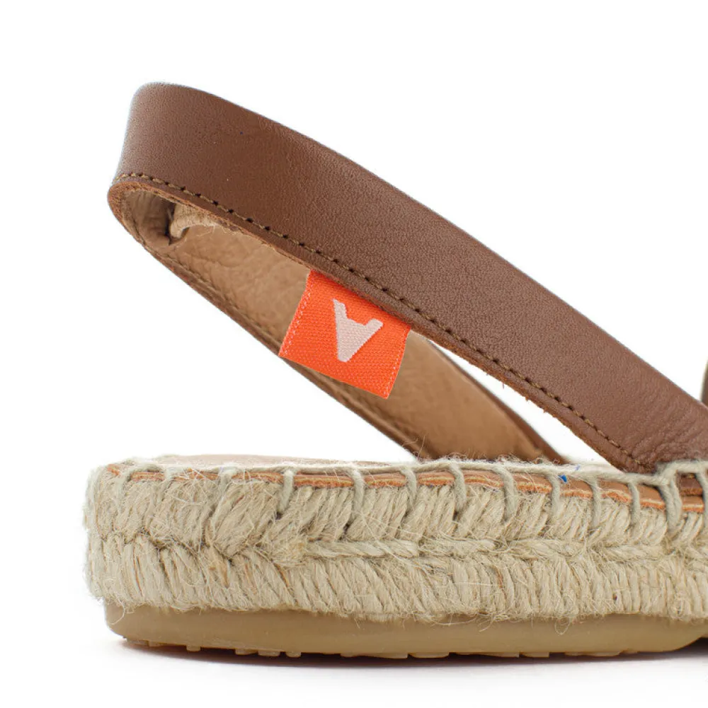 Abarca Shoes Menorquinas^Menorquinas Piel Con Rayas Azules