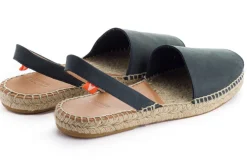 Abarca Shoes Alpargatas De Verano^Menorquinas Piel Marino