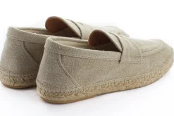 Abarca Shoes Alpargata Mocasín^Mocasín Lino Viejo Crudo
