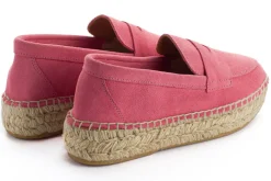 Abarca Shoes Alpargatas De Verano^Mocasín Piel Chicle