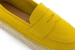 Abarca Shoes Alpargatas De Verano^Mocasín Piel Limon 663