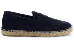 Abarca Shoes Alpargata Mocasín^Mocasín Piel Marino