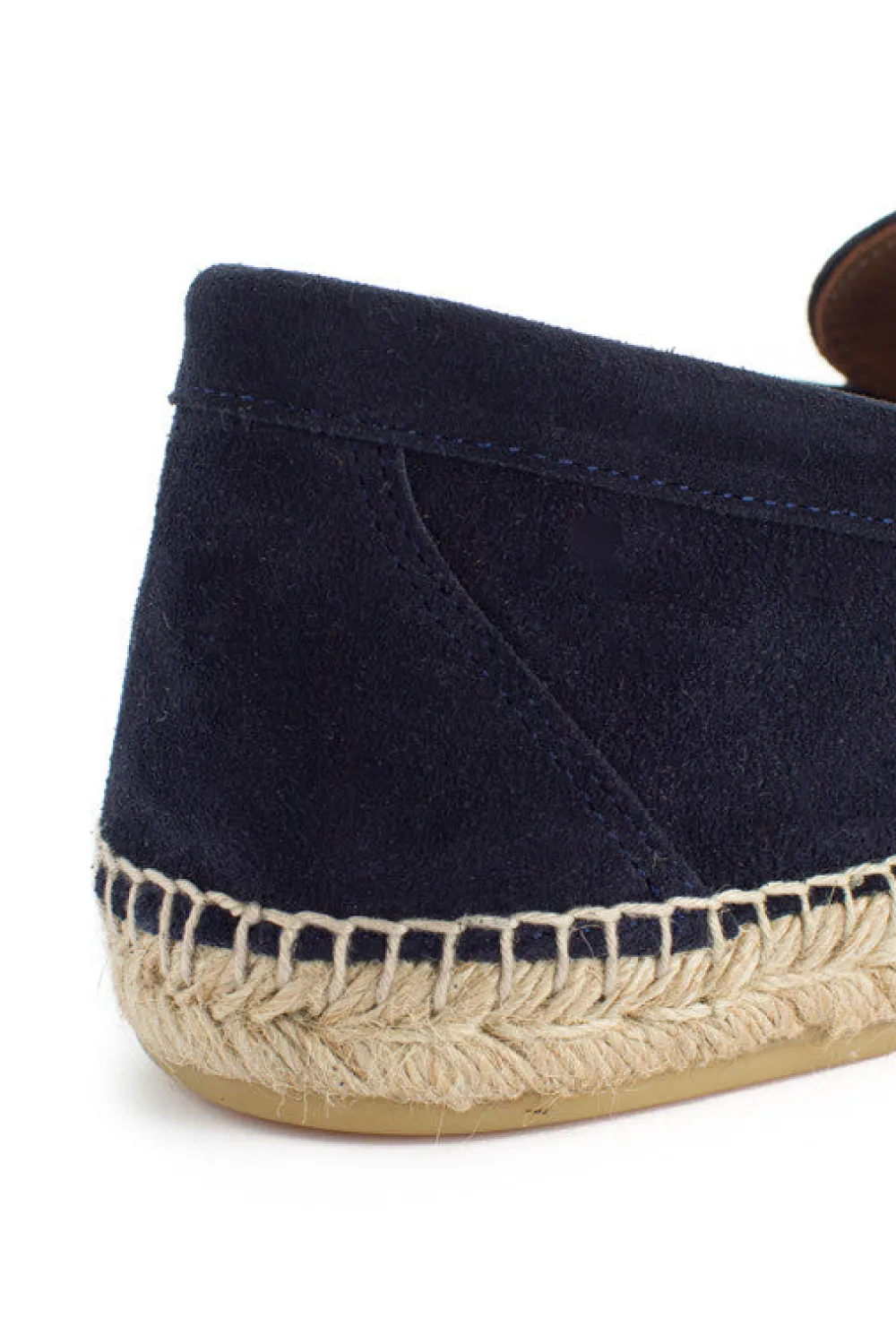 Abarca Shoes Alpargata Mocasín^Mocasín Piel Marino