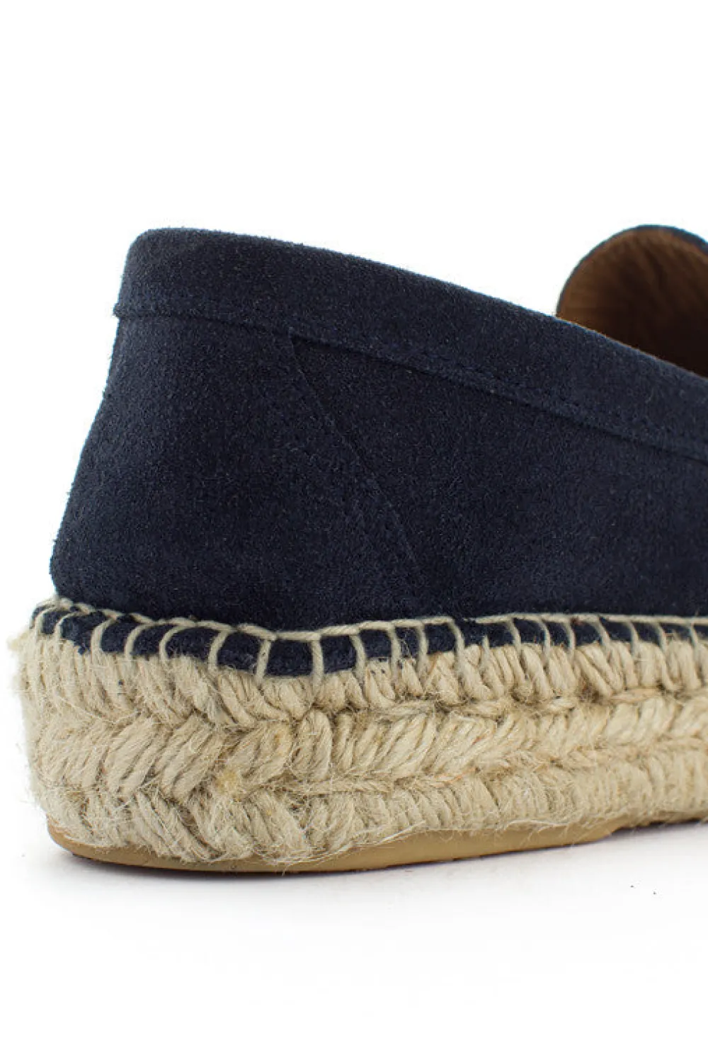 Abarca Shoes Alpargatas De Verano^Mocasín Piel Marino 312