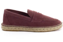 Abarca Shoes Alpargata Mocasín^Mocasín Piel Morado