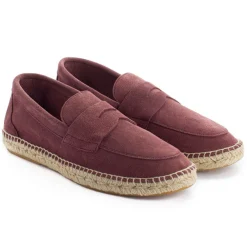 Abarca Shoes Alpargata Mocasín^Mocasín Piel Morado