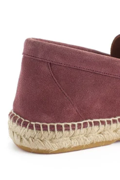 Abarca Shoes Alpargatas De Verano^Mocasín Piel Morado