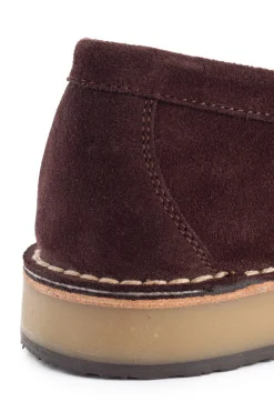 Abarca Shoes Zapatos De Piel^Mocasín Piel Serraje Chocolate