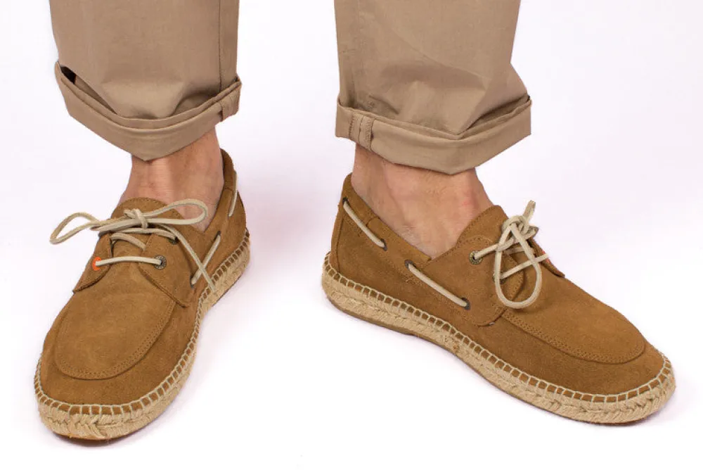 Abarca Shoes Alpargatas Náuticas^Nautico Piel Tierra