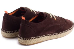 Abarca Shoes Alpargatas Oxford^Oxford Piel Chocolate 438