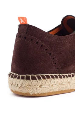 Abarca Shoes Alpargatas Oxford^Oxford Piel Chocolate 438