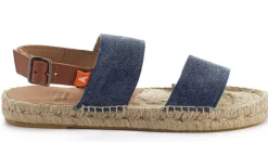 Abarca Shoes Alpargatas De Verano^Pascale Domine Marino Sandalias De Yute