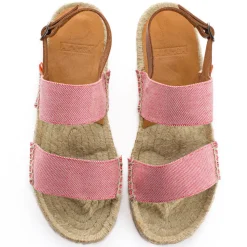 Abarca Shoes Alpargatas De Verano^Pascale Domine Rojo Sandalias De Yute
