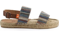 Abarca Shoes Alpargatas De Verano^Pascale Mayoral Azul Sandalias De Yute