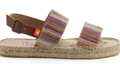 Abarca Shoes Sandalias Yute^Pascale Mayoral Naranja Sandalias De Yute