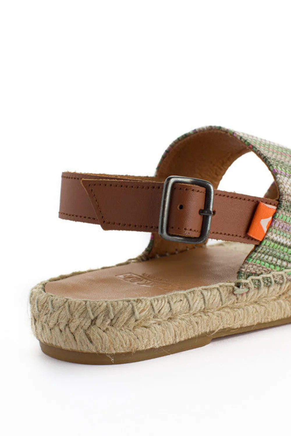 Abarca Shoes Alpargatas De Verano^Pascale Mayoral Verde Sandalias De Yute
