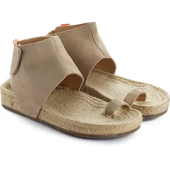 Abarca Shoes Alpargatas De Verano^Sandalia Piel Ibiza Piedra